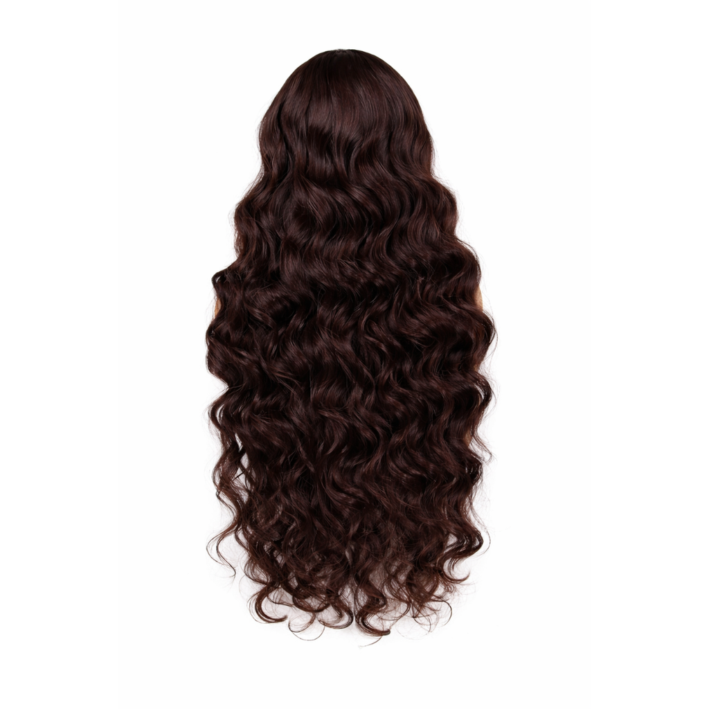 Dark Brown Front Lace Wig