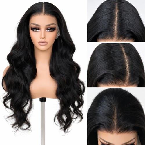 Black Body Wave Lace Frontal Wig
